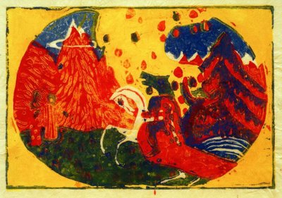 Mountains by Wassily Kandinsky